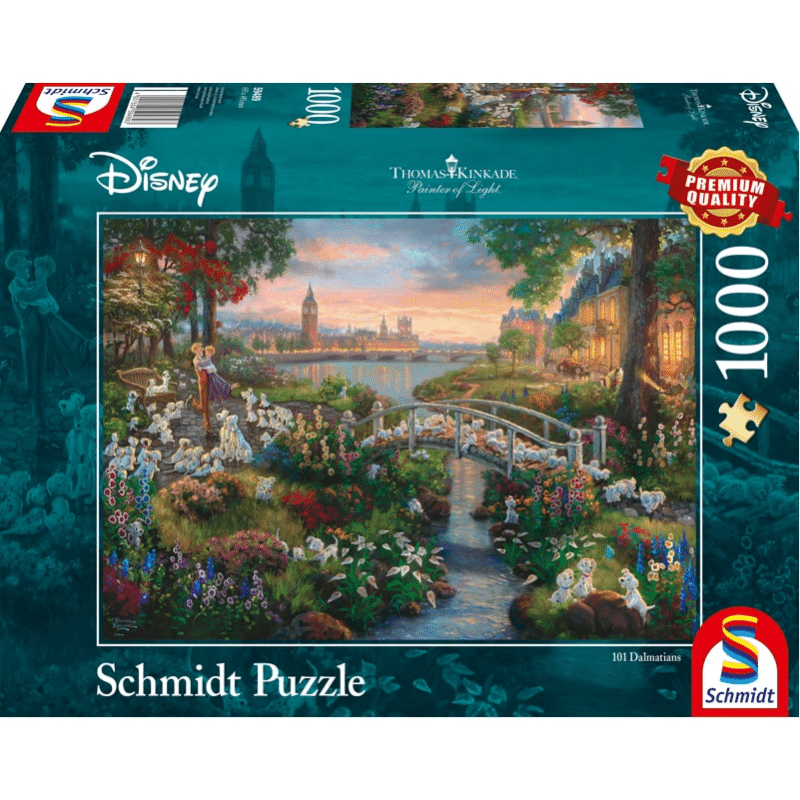 Thomas Kinkade: 101 Dalmatians - Thirsty Meeples