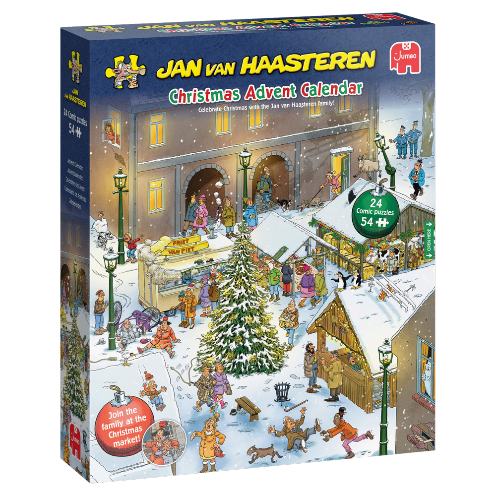 Jan van Haasteren Christmas Advent Calendar 2026 box