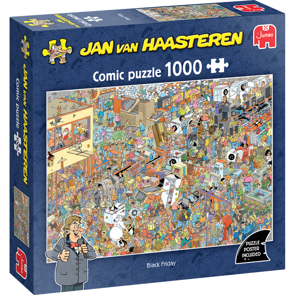 Black Friday Jan van Haasteren jigsaw puzzle box