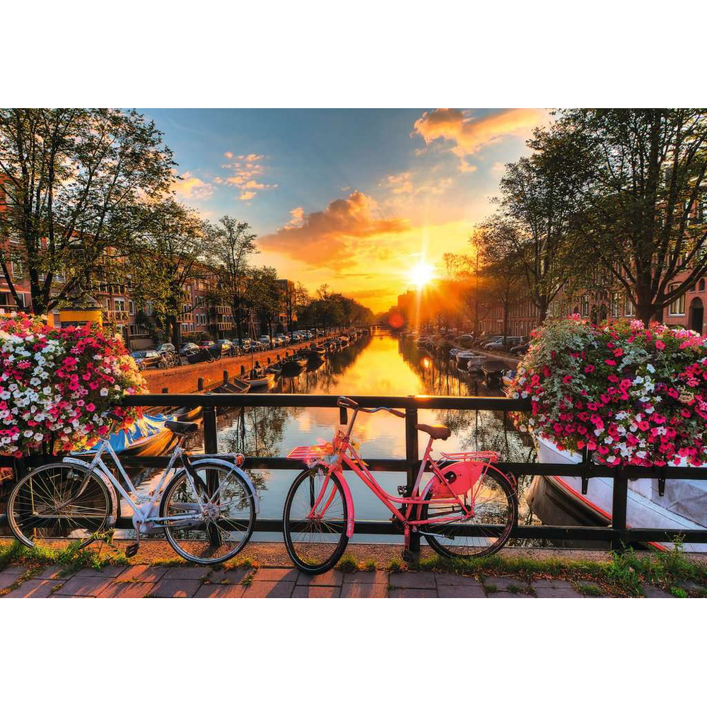Sunset in Amsterdam