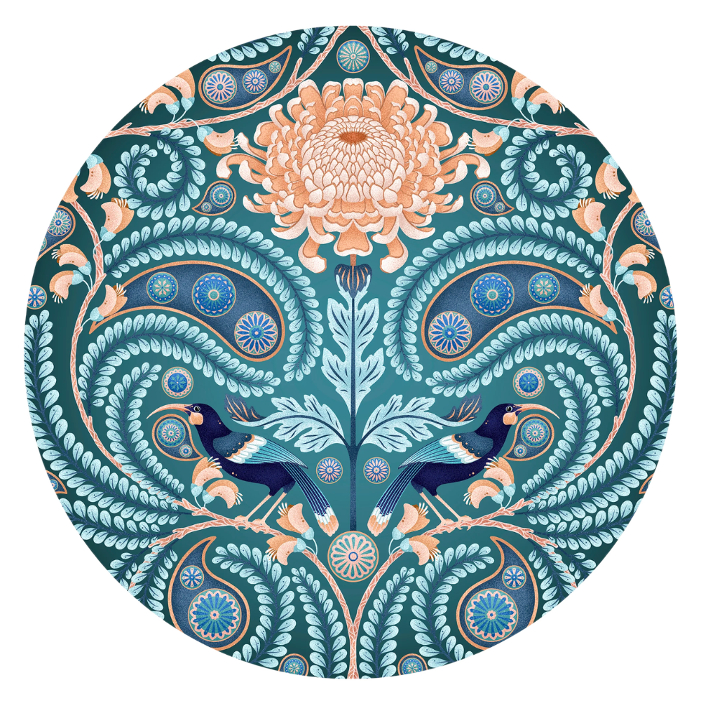 Catherine Marion: Huia and Chrysanthemum