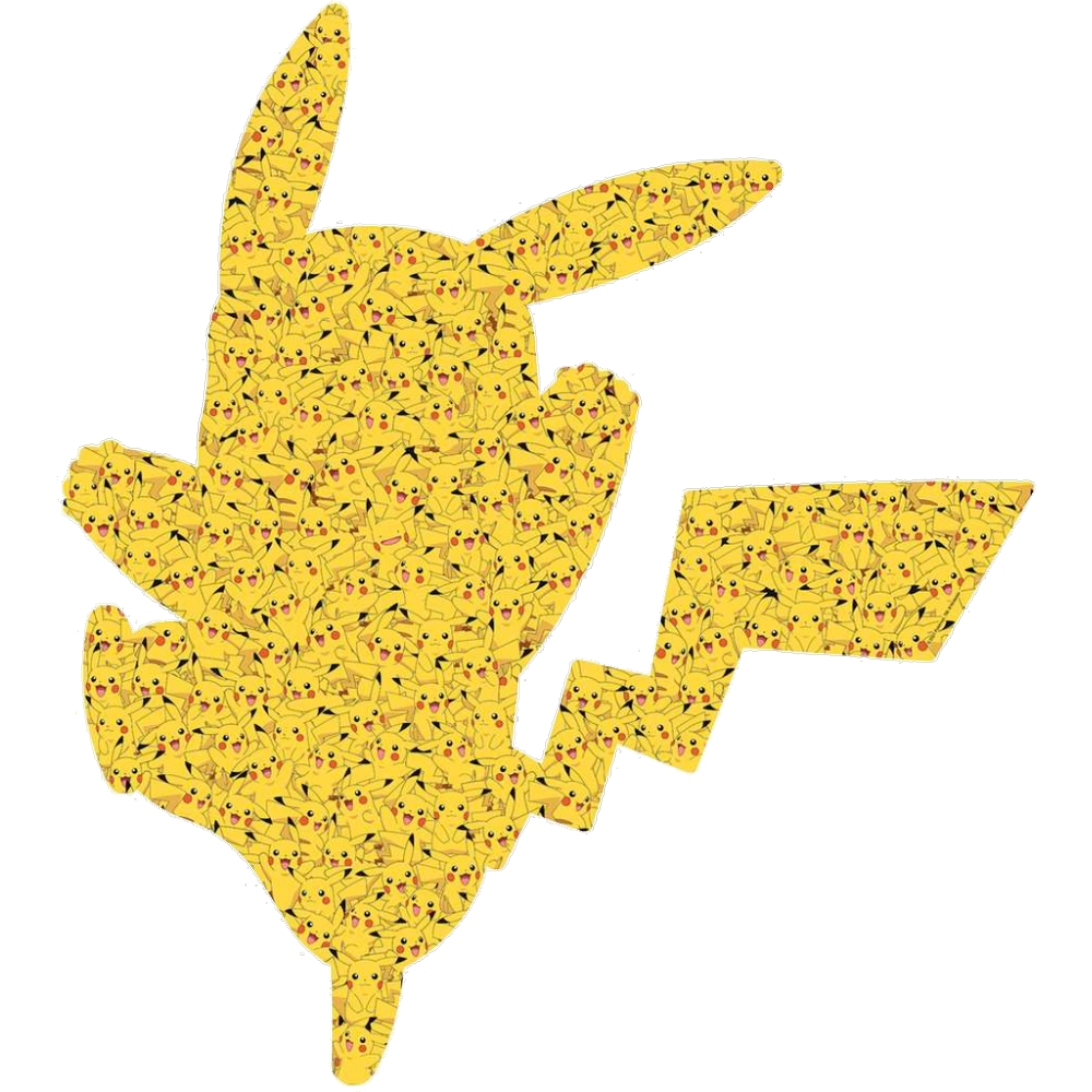 Pokémon Shaped Pikachu