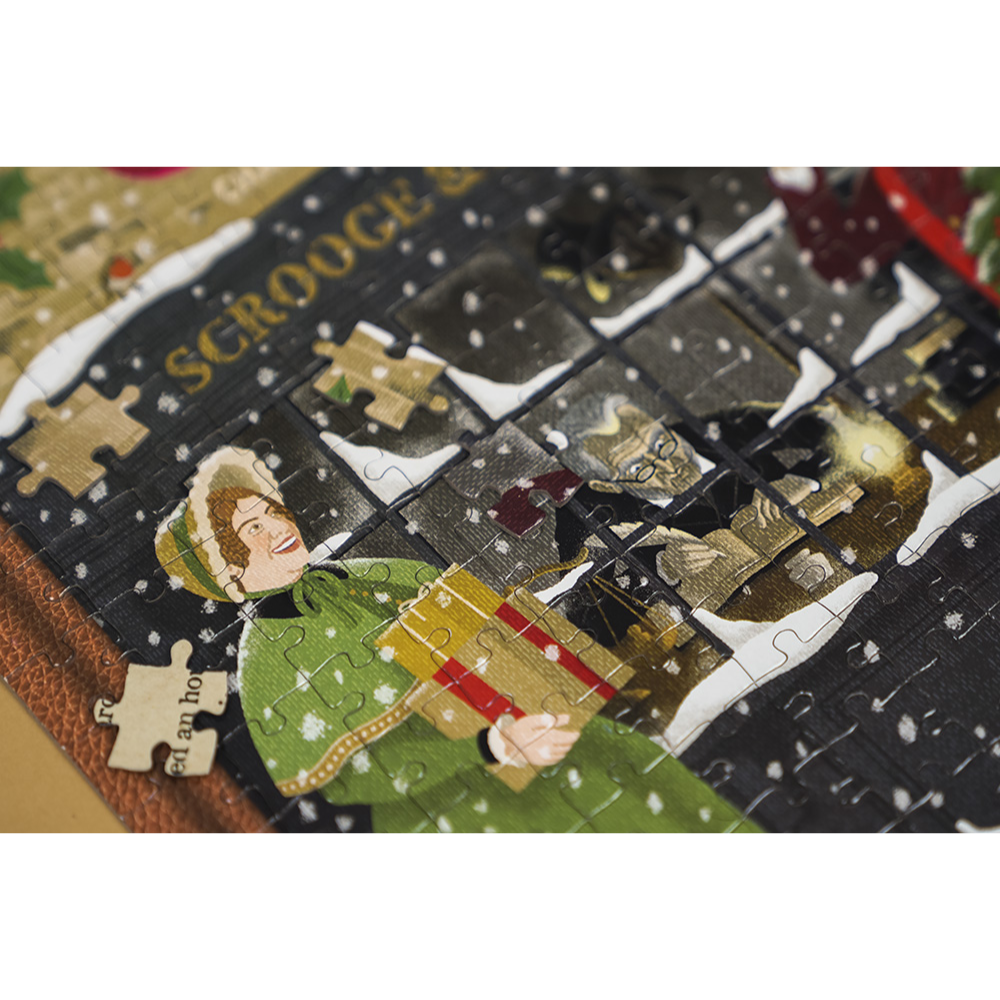 A Christmas Carol Jigsaw Library
