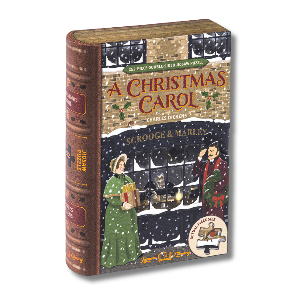 A Christmas Carol Jigsaw Library