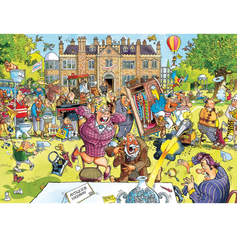 Wasgij Retro Original 10: Antique Hunt!