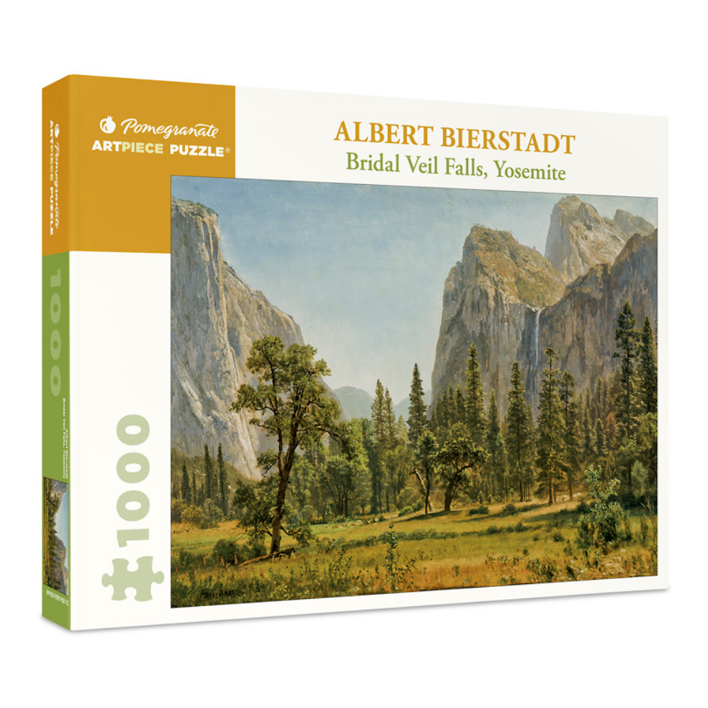 Albert Bierstadt: Bridal Veil Falls, Yosemite - Thirsty Meeples