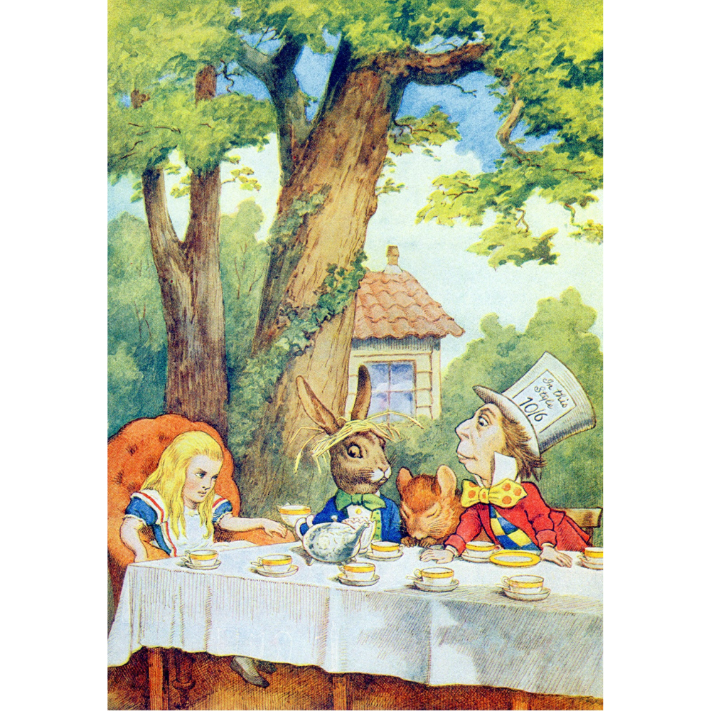 Sir John Tenniel: Alice in Wonderland Double-Sided Jigsaw Puzzle Set (PRE-ORDER)