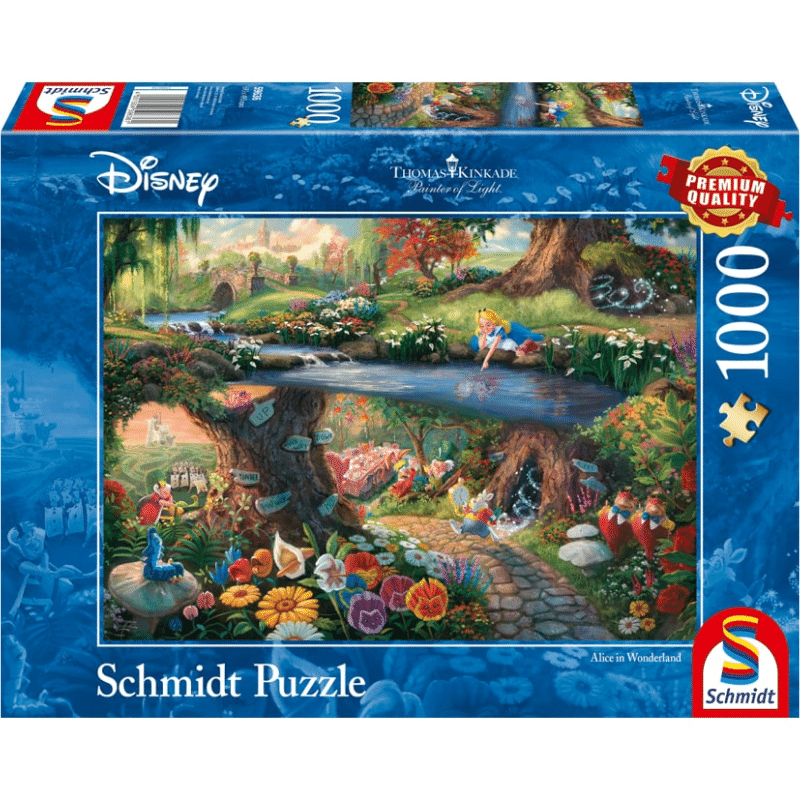 Thomas Kinkade: Alice in Wonderland - Thirsty Meeples