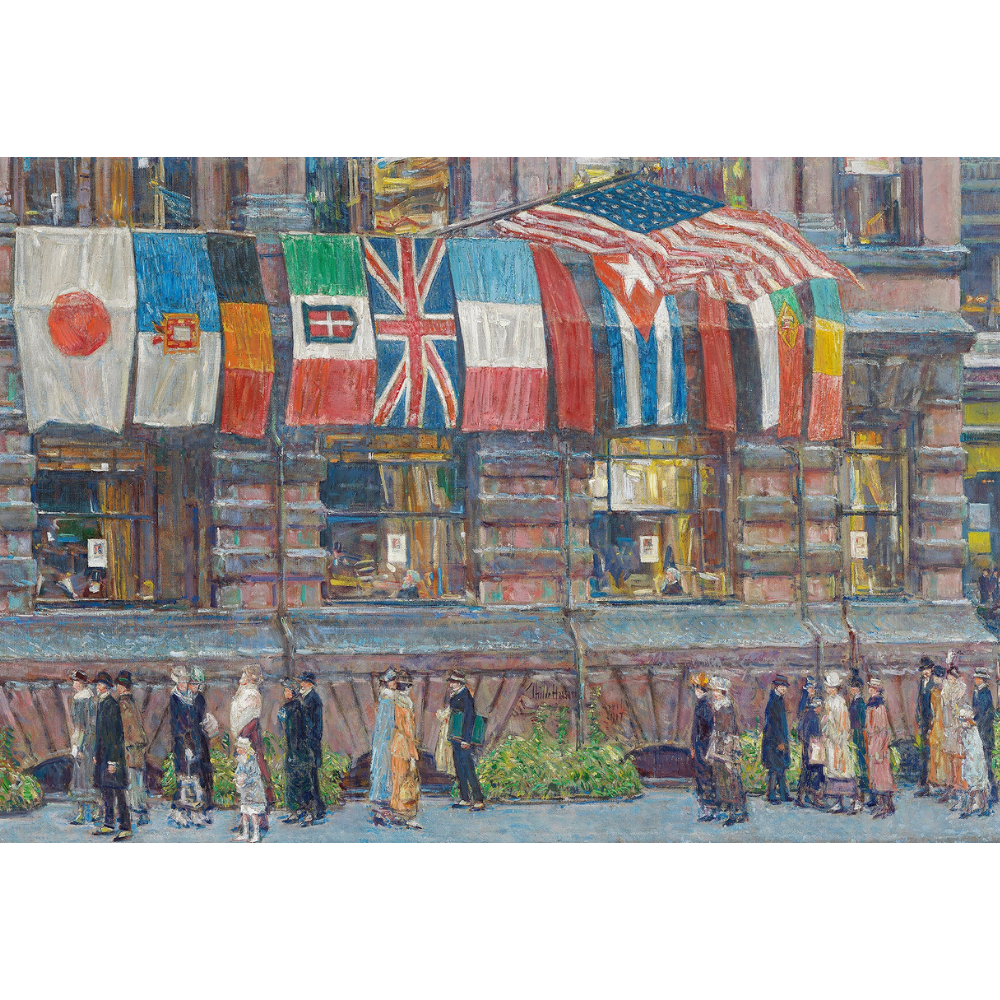 Childe Hassam: Allied Flags