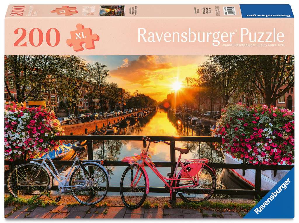 Sunset in Amsterdam