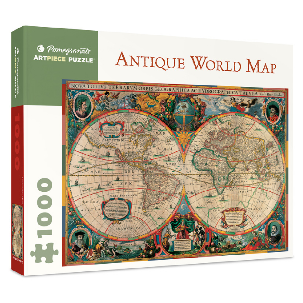 Antique World Map - Thirsty Meeples