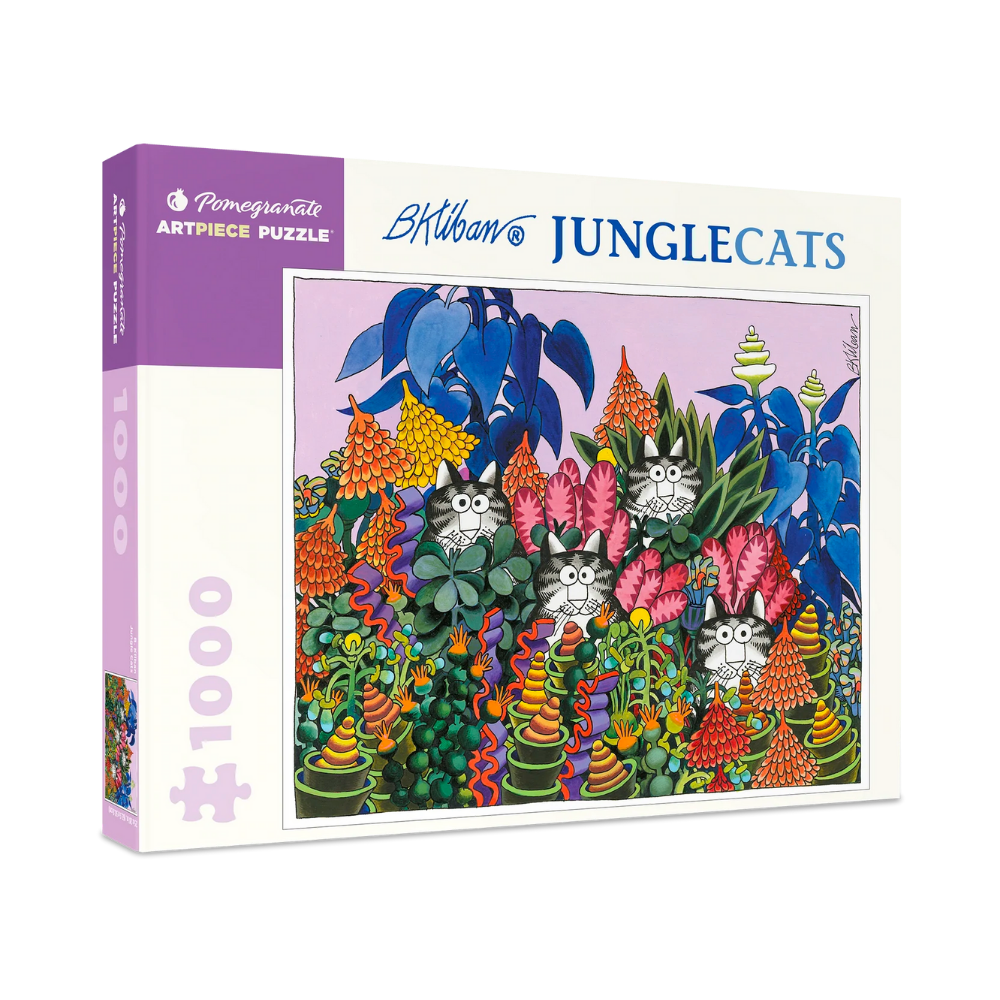 B.Kliban: JungleCats - Thirsty Meeples
