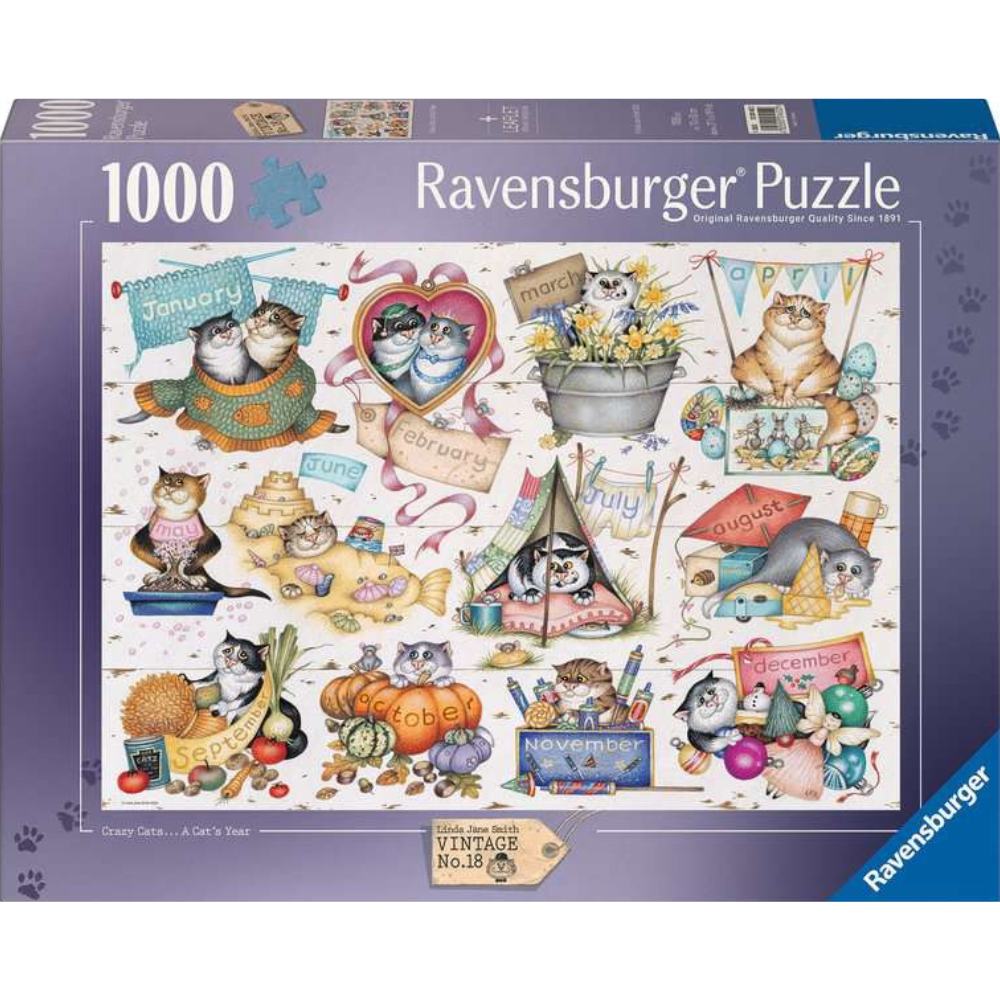 Crazy Cats - A Cat's Year