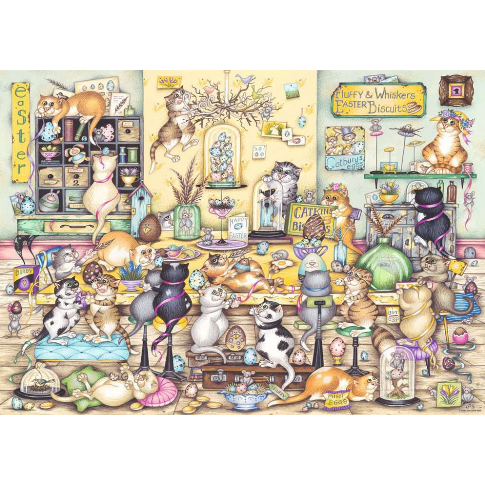 Crazy Cats - Easter Eggstravaganza