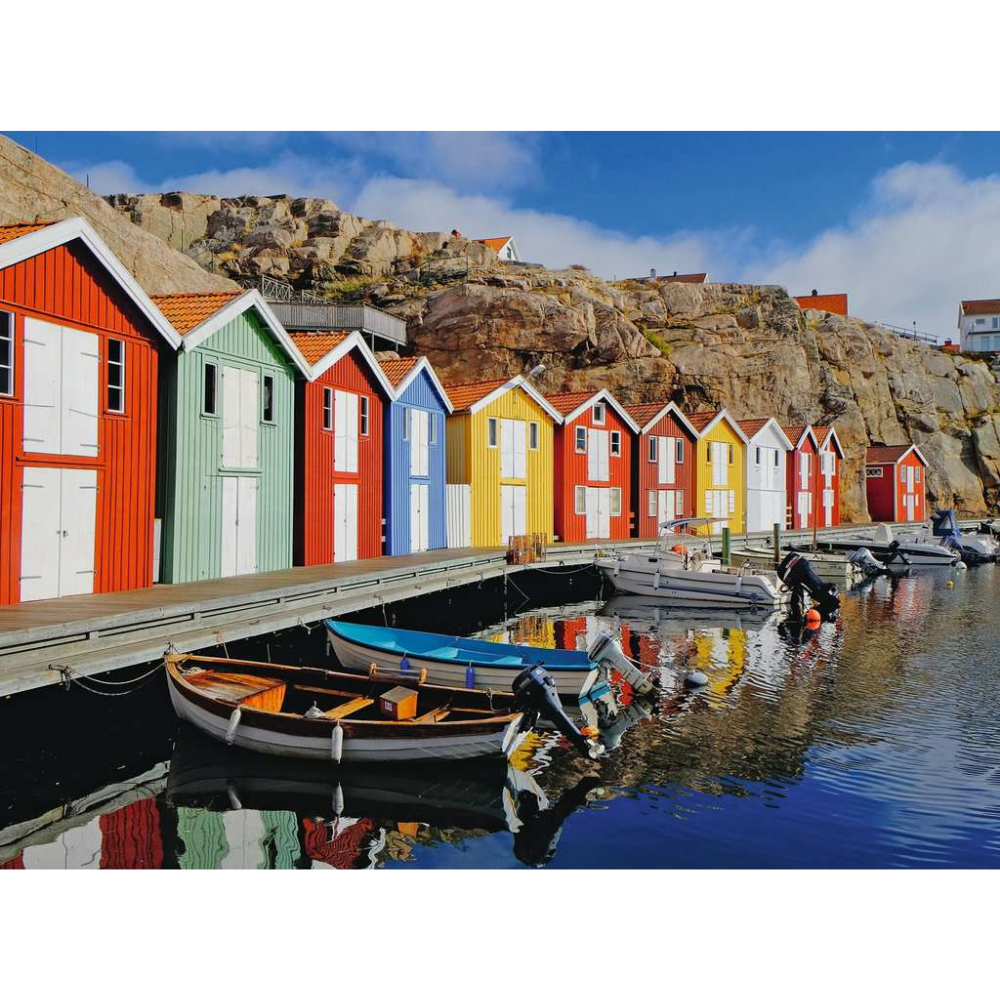 Colourful Houses of Sweden
