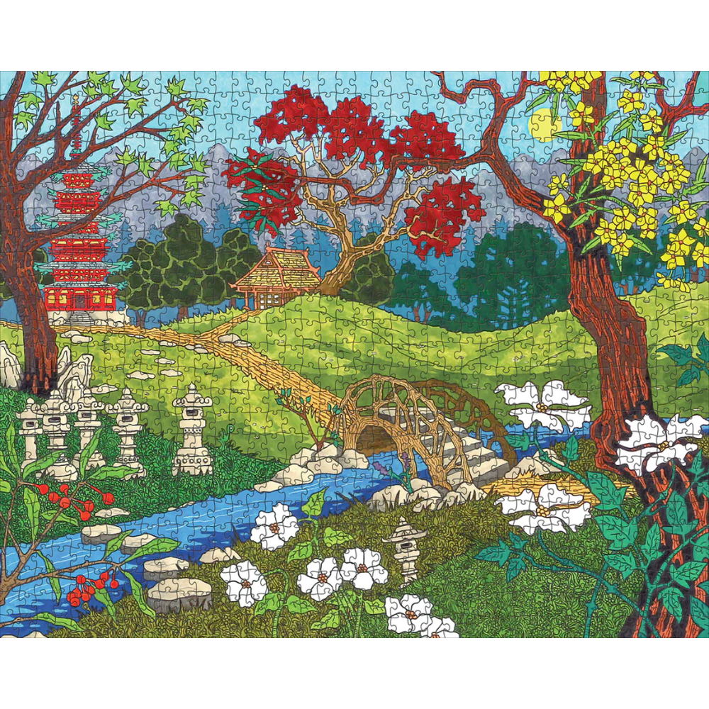 C J Hurley: At the Japanese Garden - Thirsty Meeples