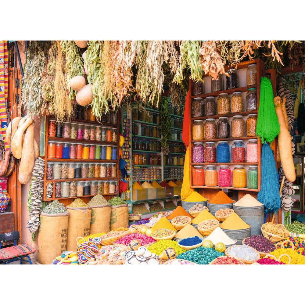 Colourful Spices & Herbs, Morocco