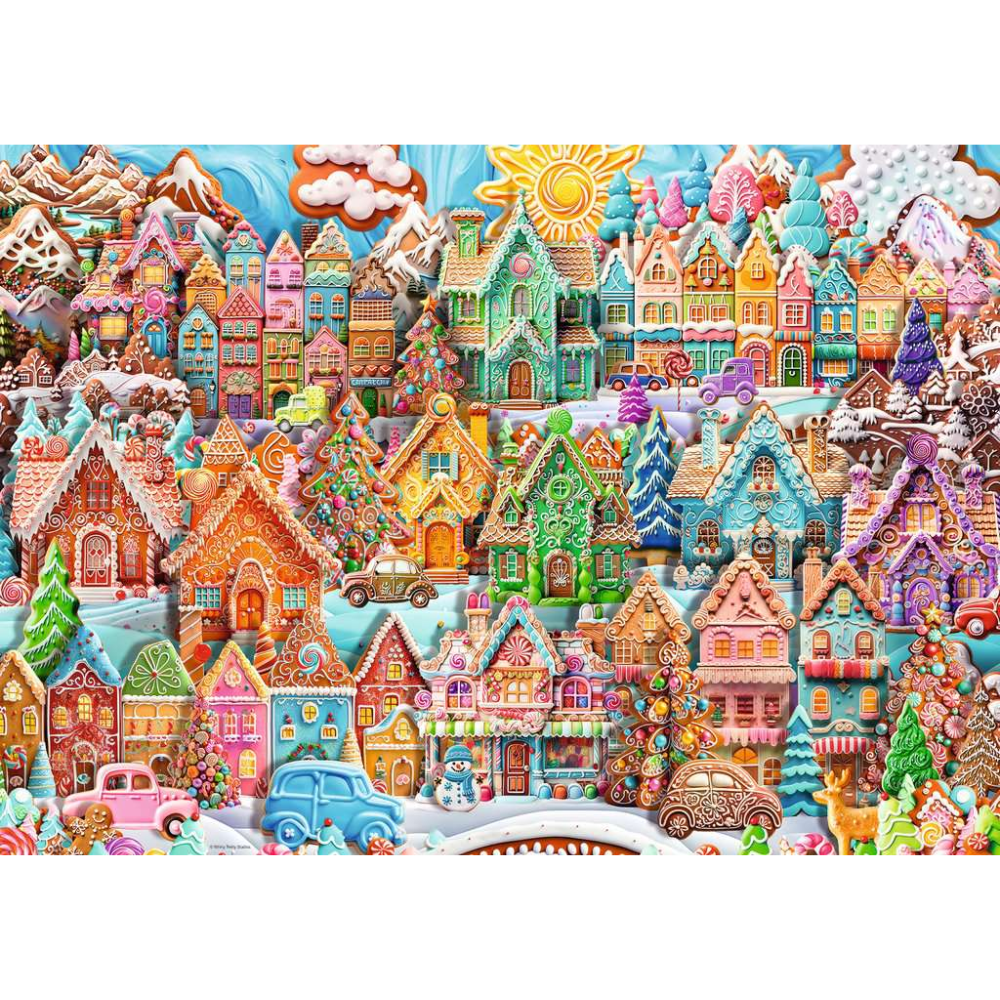 Christmas Cookie Village