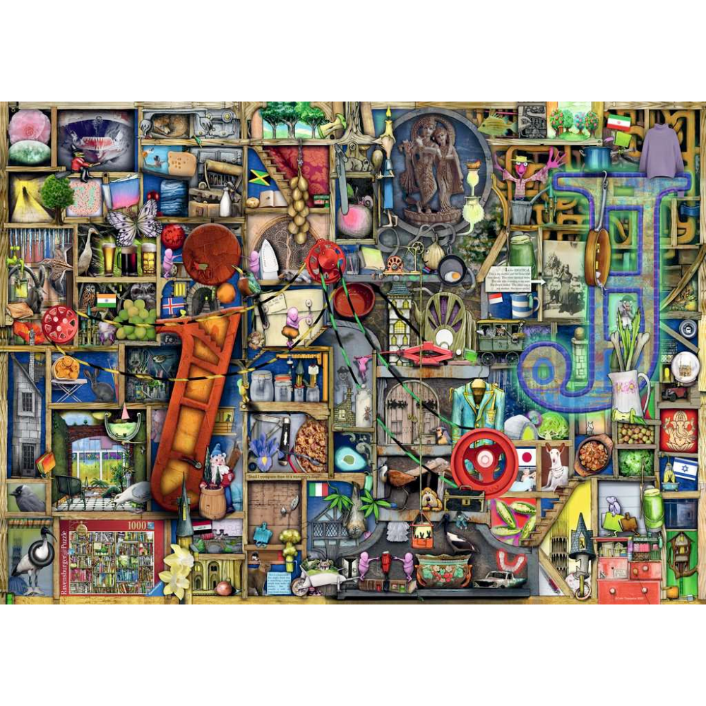 Colin Thompson: Awesome Alphabet I & J