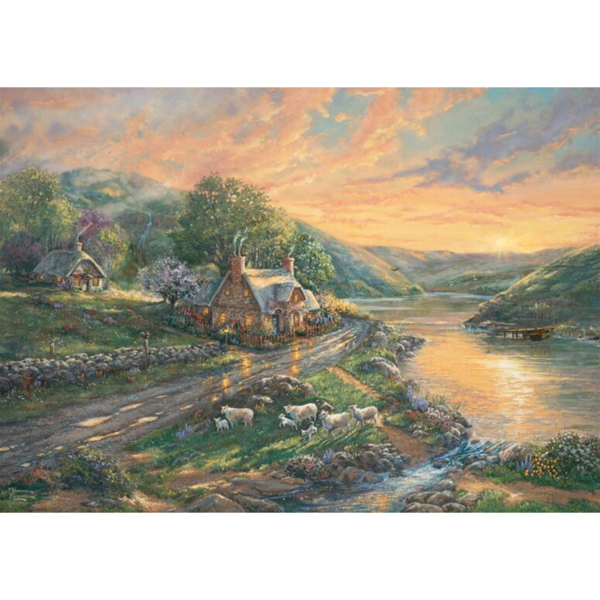 Daybreak at Emerald Valley