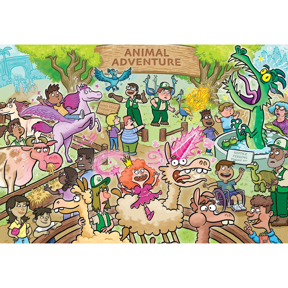 Wasgij Junior 3: Enchanted Encounters!