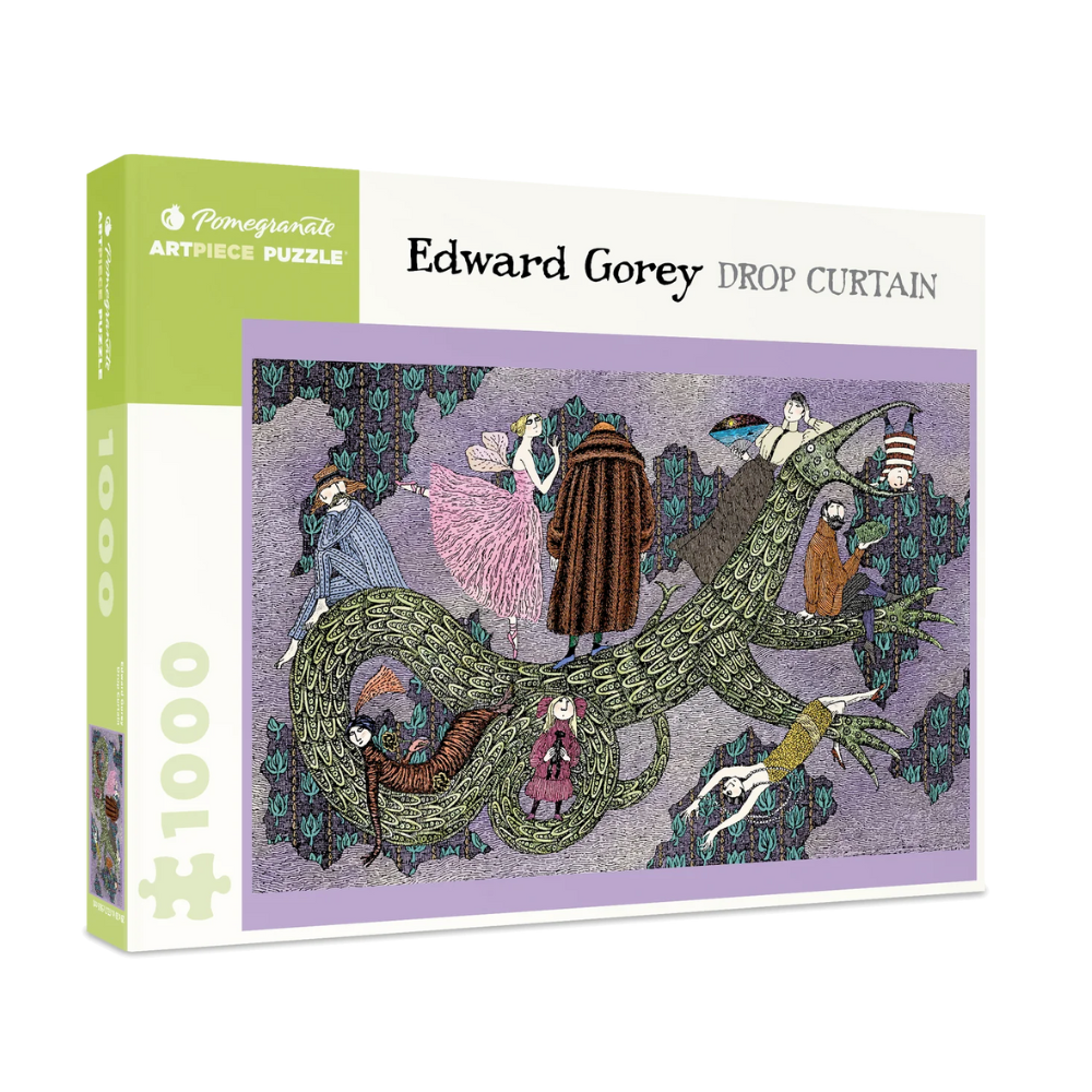 Edward Gorey: Drop Curtain - Thirsty Meeples