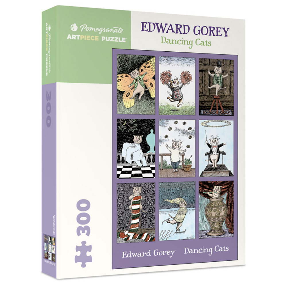 Edward Gorey: Dancing Cats - Thirsty Meeples