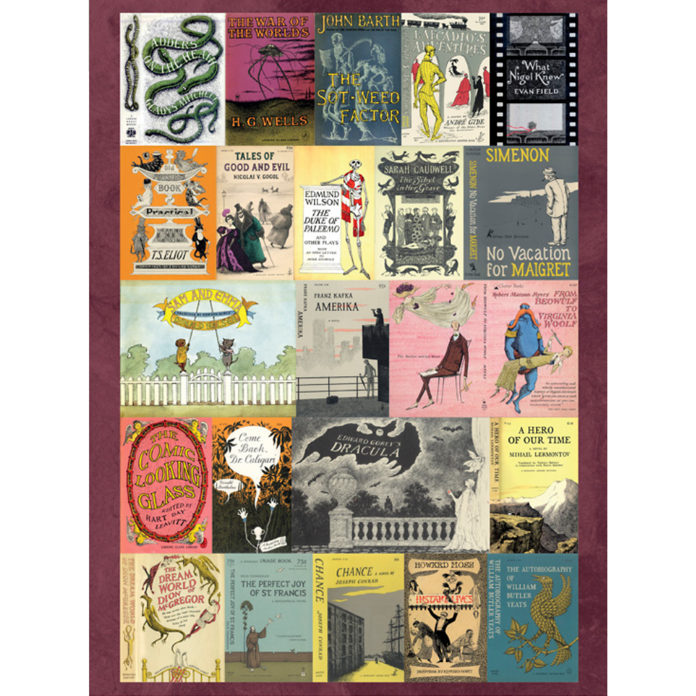 Edward Gorey's Book Covers - Thirsty Meeples