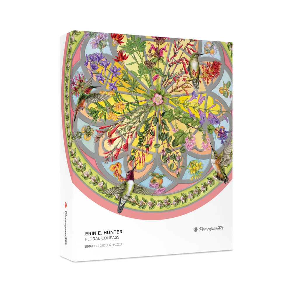 Erin E. Hunter: Floral Compass - Thirsty Meeples