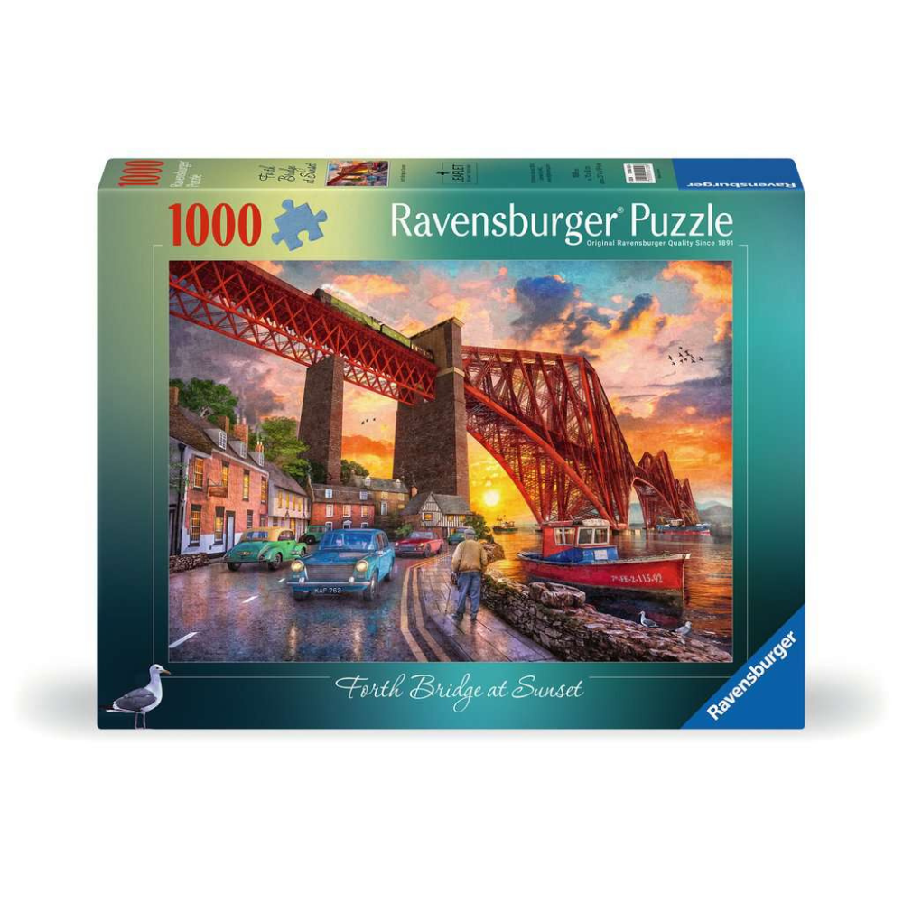 Forth Bridge at Sunset