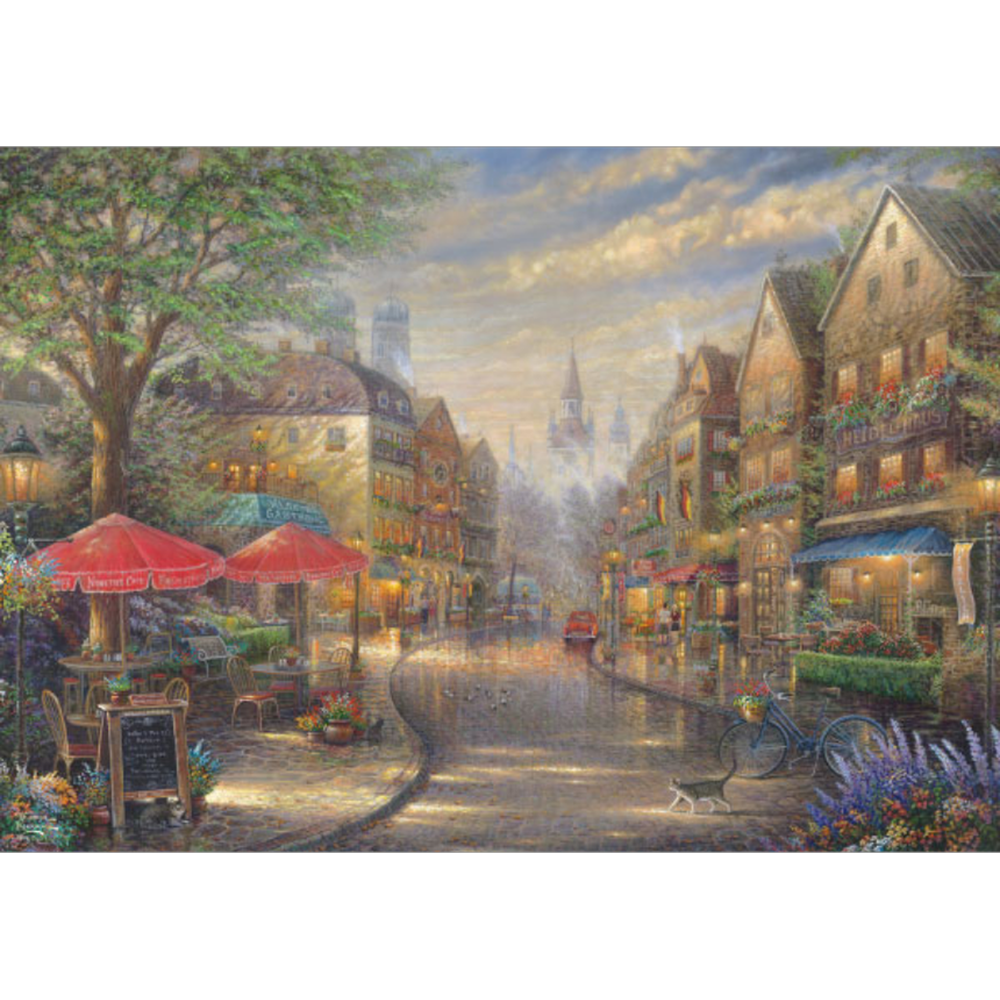 Thomas Kinkade: Café in Munich