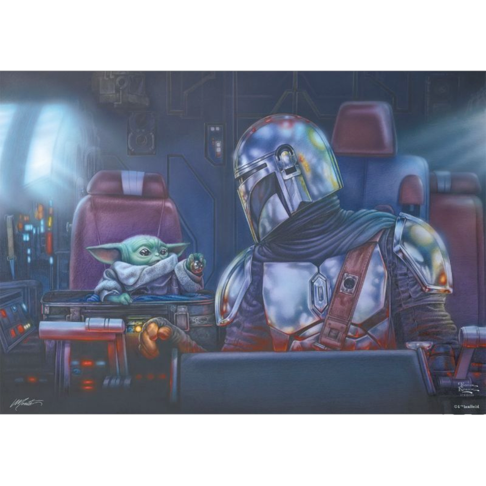 Thomas Kinkade: Star Wars The Mandalorian – Two for the Road