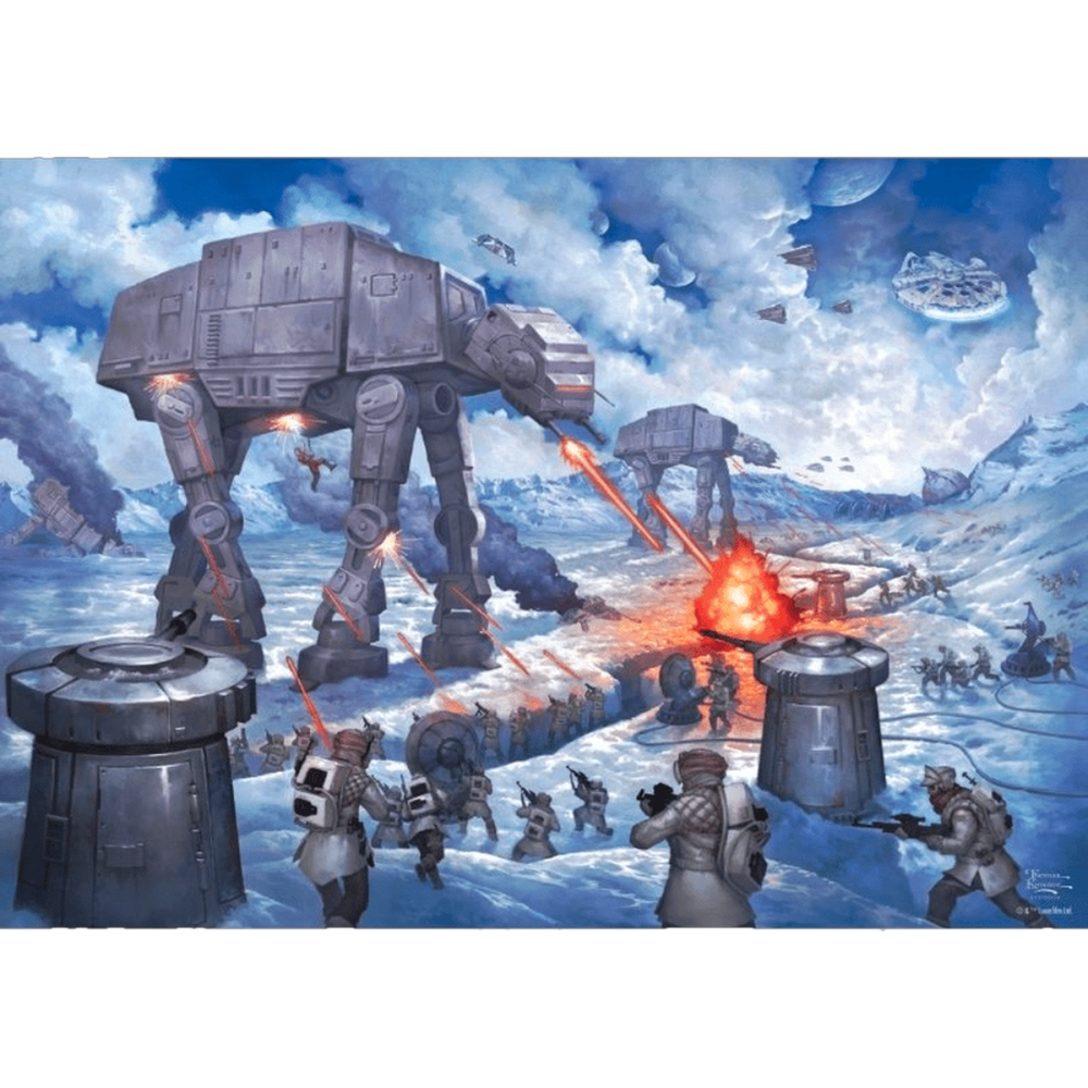 Thomas Kinkade: Star Wars - The Battle of Hoth