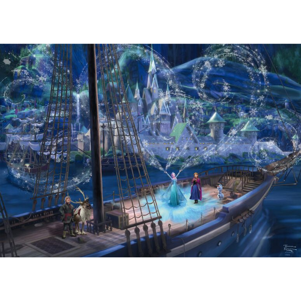 Thomas Kinkade: Disney Frozen Love and Magic (PRE-ORDER) - Thirsty Meeples