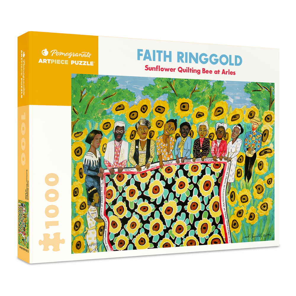 Faith Ringgold: Sunflower Quilting Bee at Arles - Thirsty Meeples