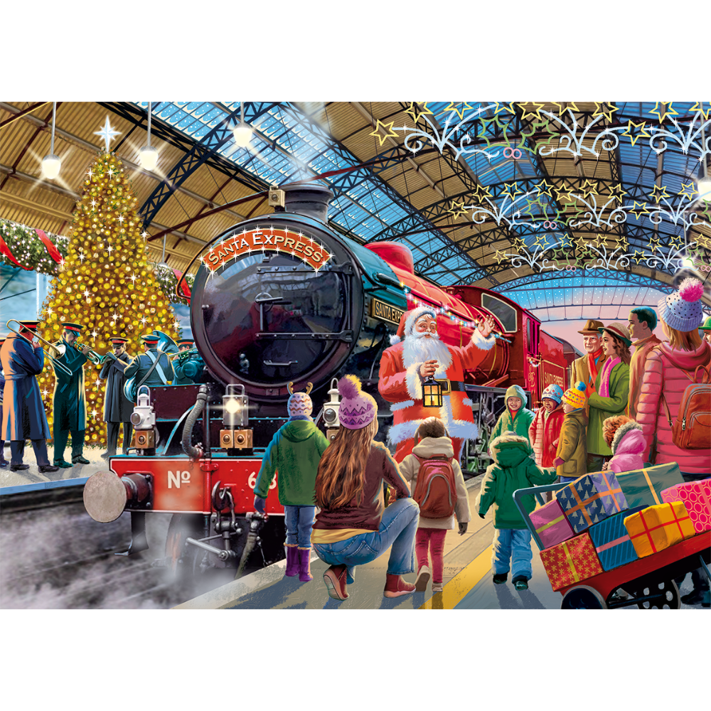 Santa at the Station