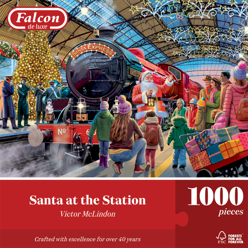 Santa at the Station