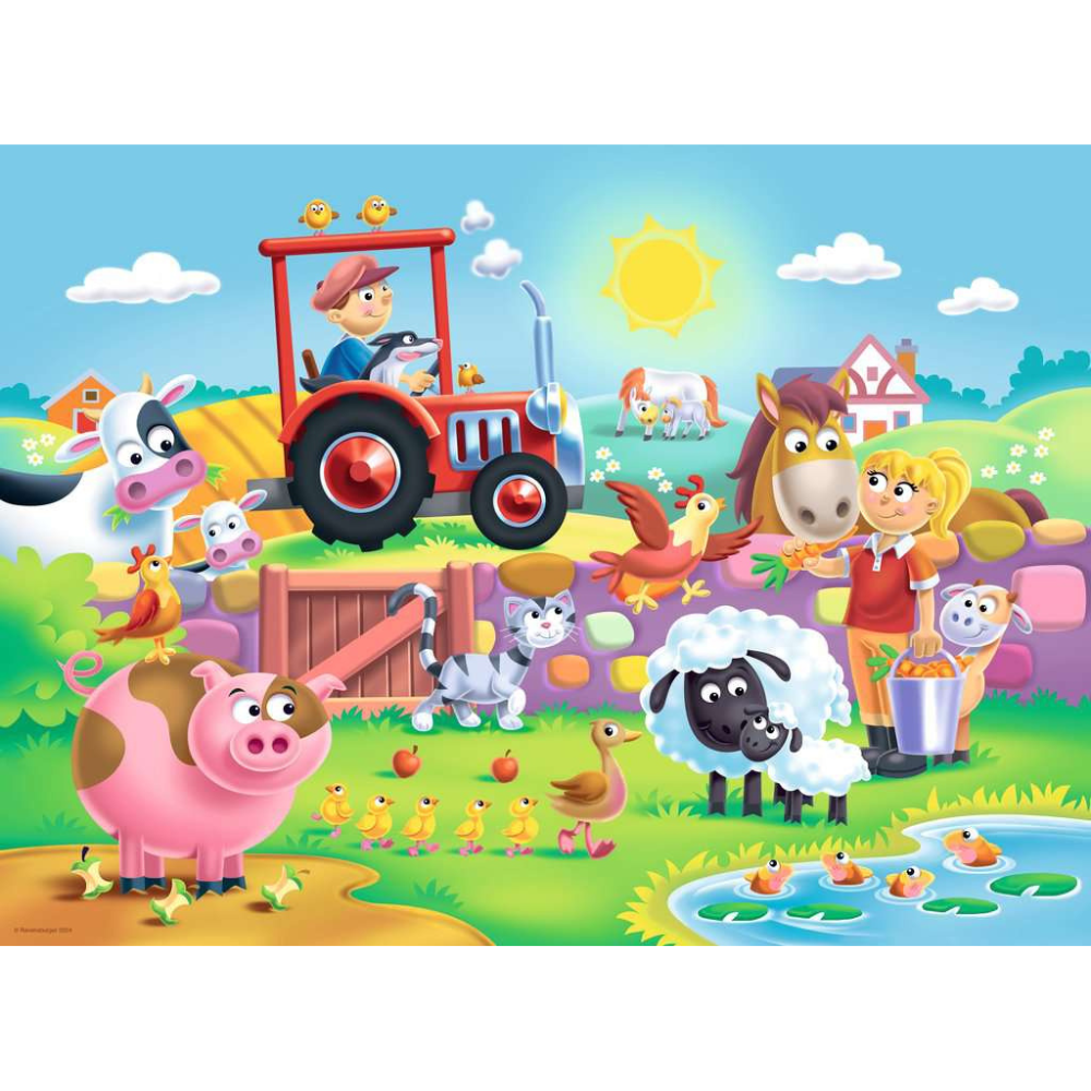 Fun on the Farm - My First Floor Puzzle