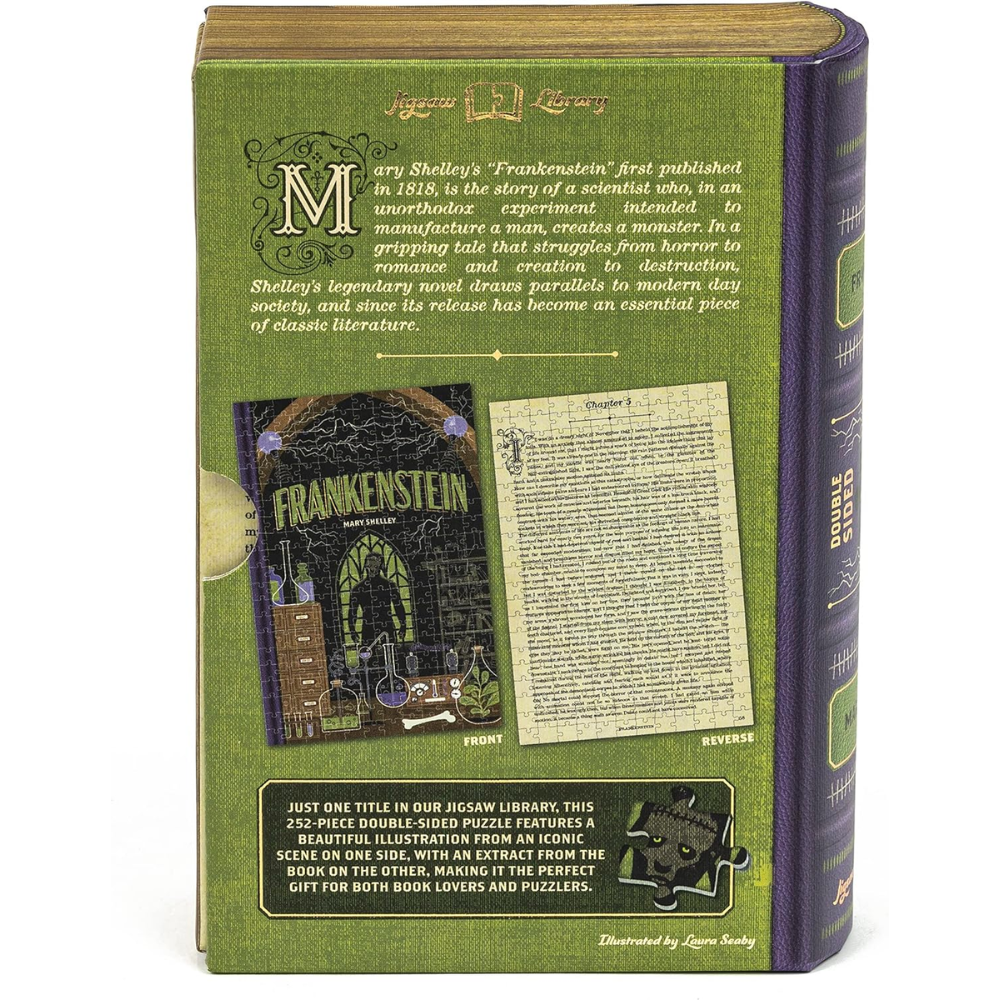 Frankenstein Jigsaw Library