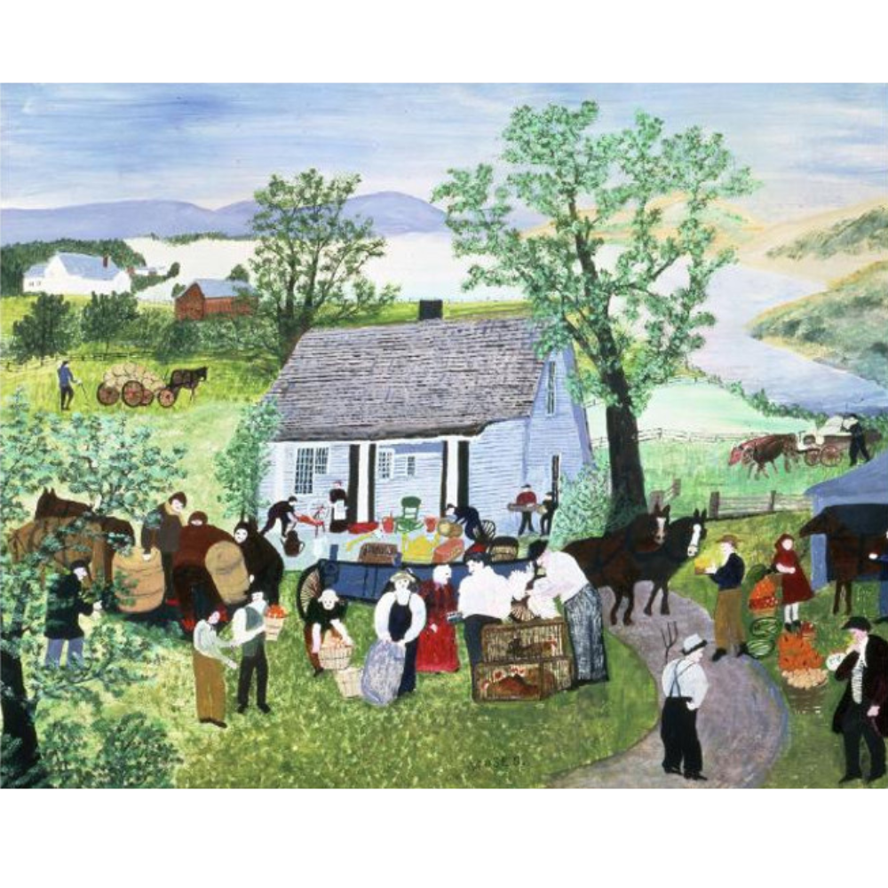 Grandma Moses: Moving Day On The Farm