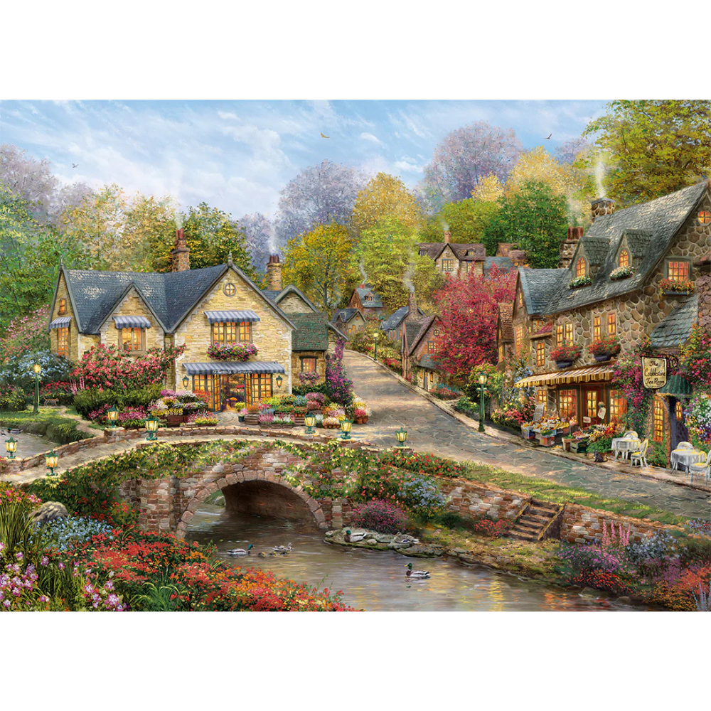 Summer in Cobblestone Village