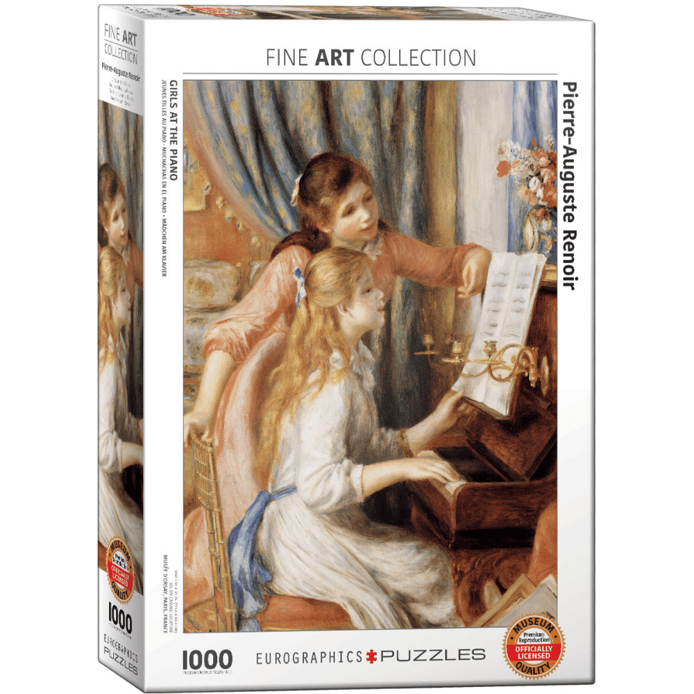 Pierre-Auguste Renoir: Girls at the Piano (1000 Pieces)