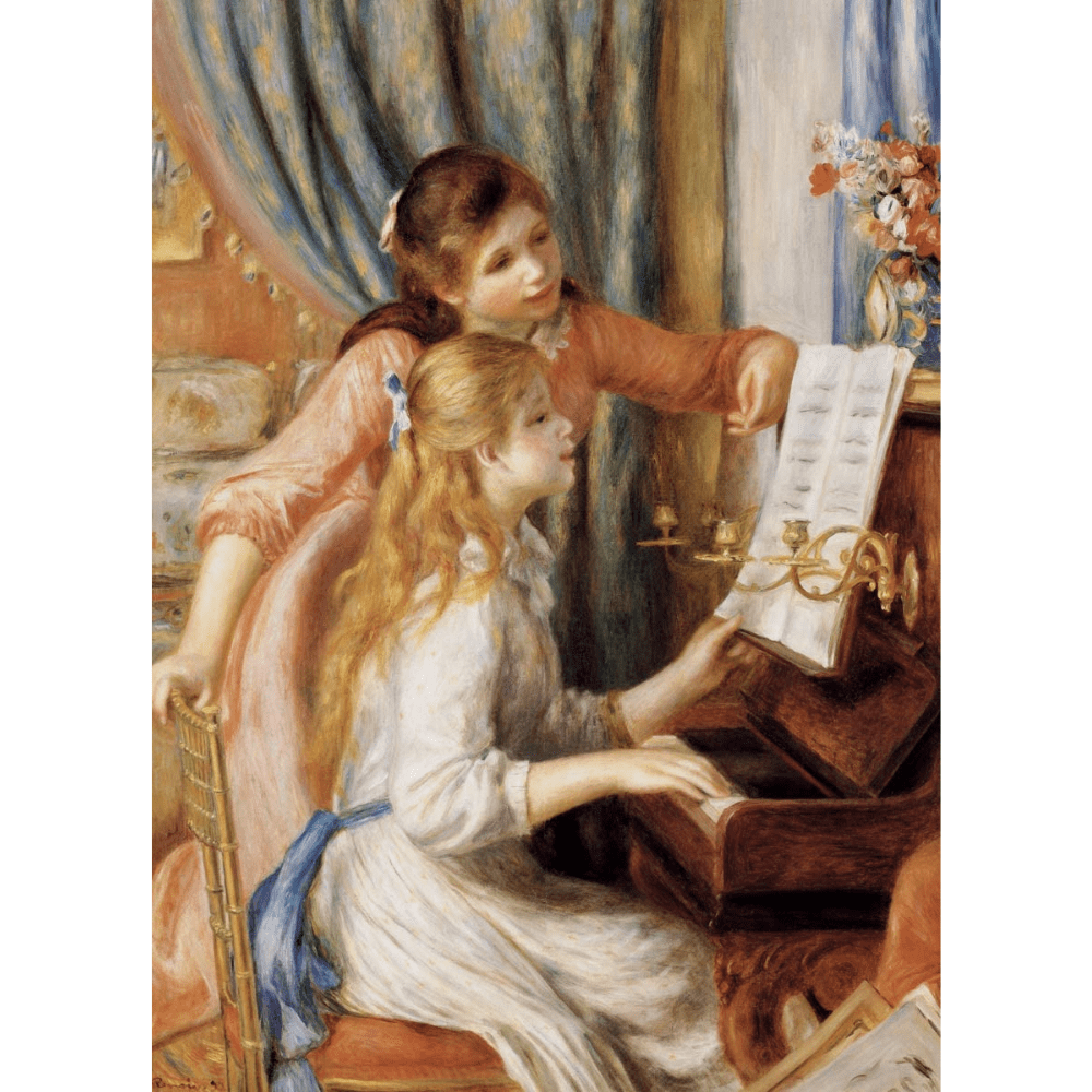 Pierre-Auguste Renoir: Girls at the Piano (1000 Pieces)