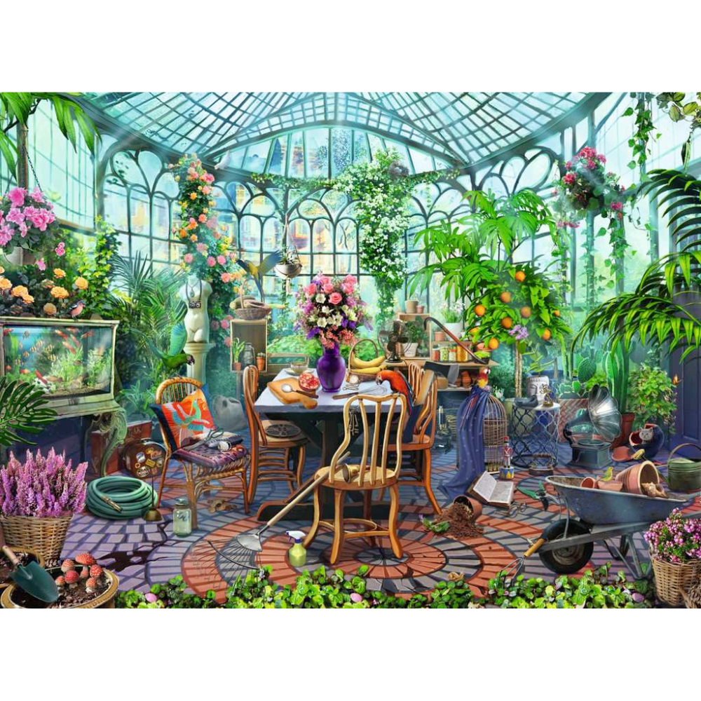 Morning in the Greenhouse