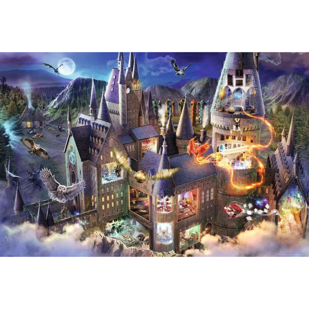 Hogwarts Castle at Night