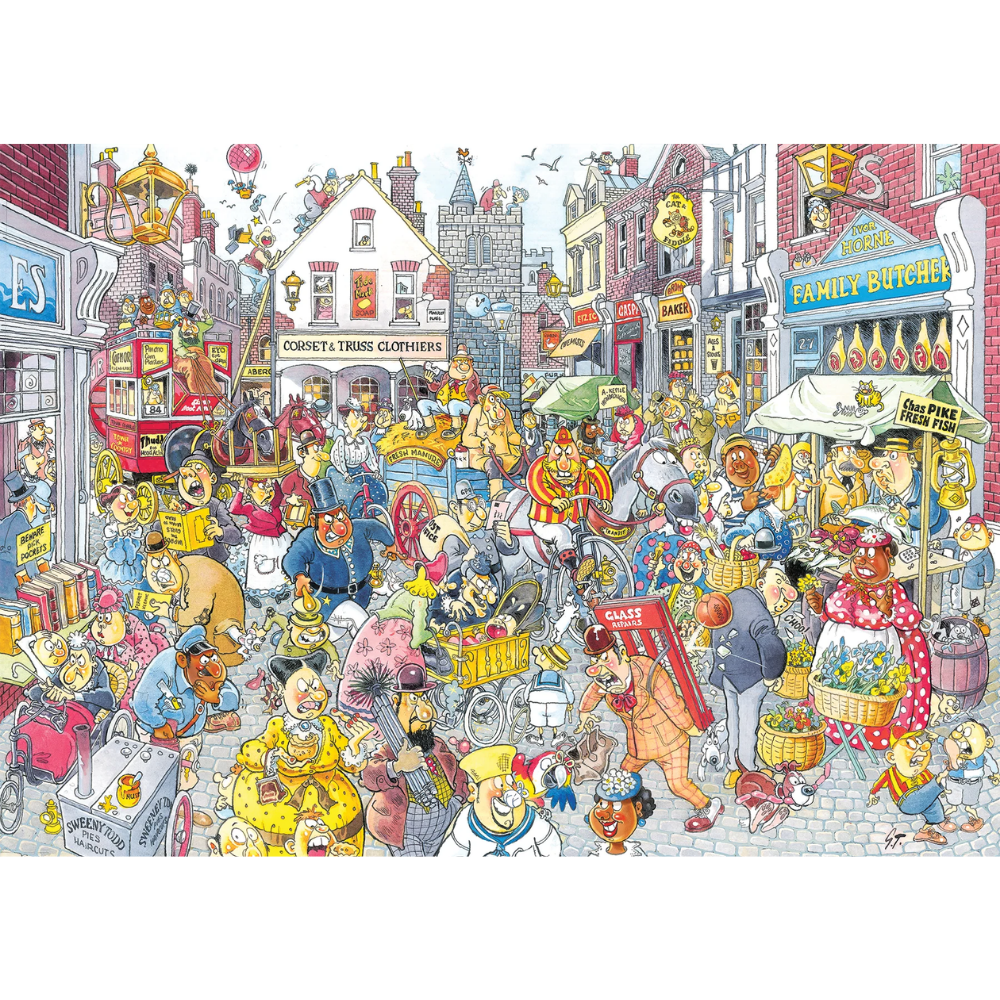 Wasgij Retro Destiny 10: High Street Hassle!