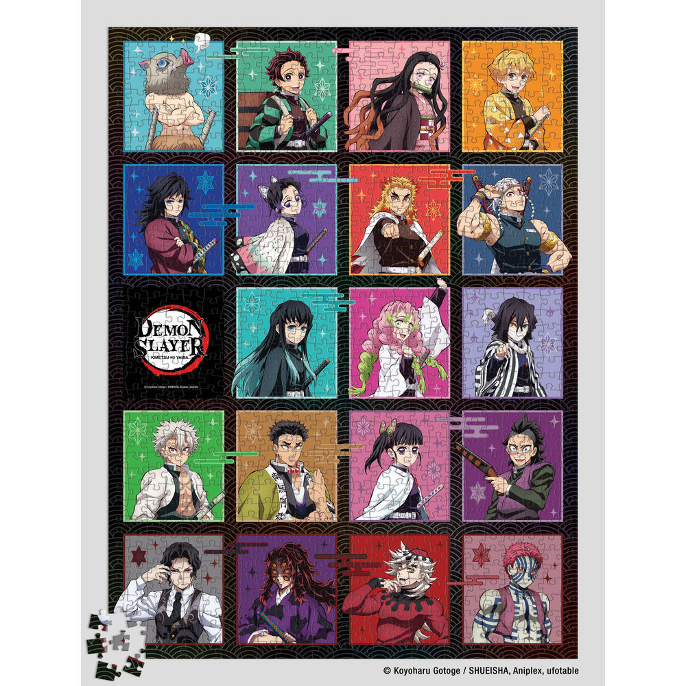 Demon Slayer: Kimetsu no Yaiba 1000 piece puzzle artwork
