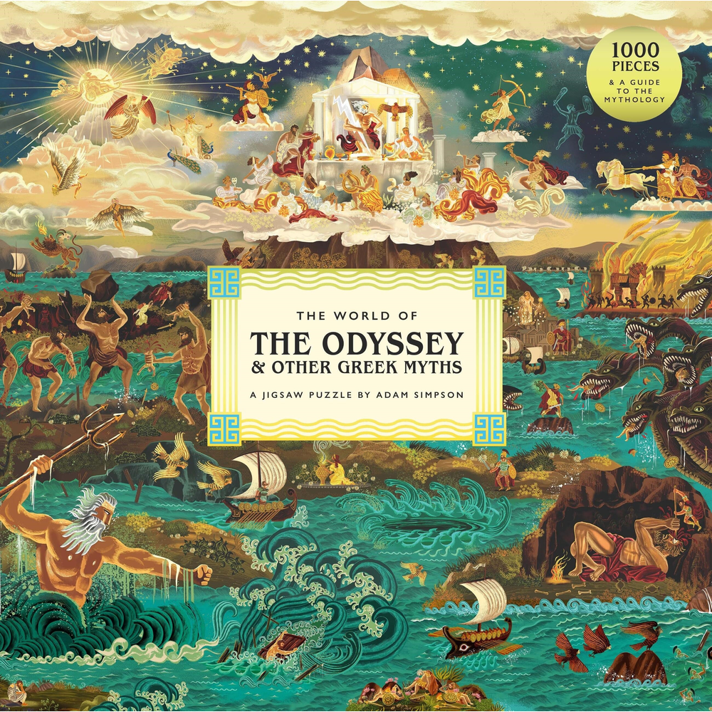 The World of the Odyssey & Other Greek Myths puzzle box