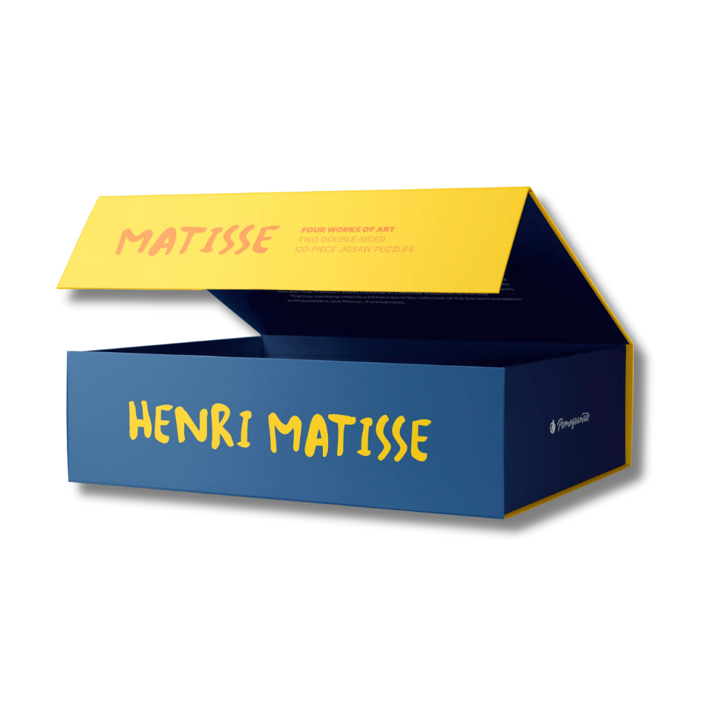 Henri Matisse Double-Sided Jigsaw Puzzle Set - Thirsty Meeples