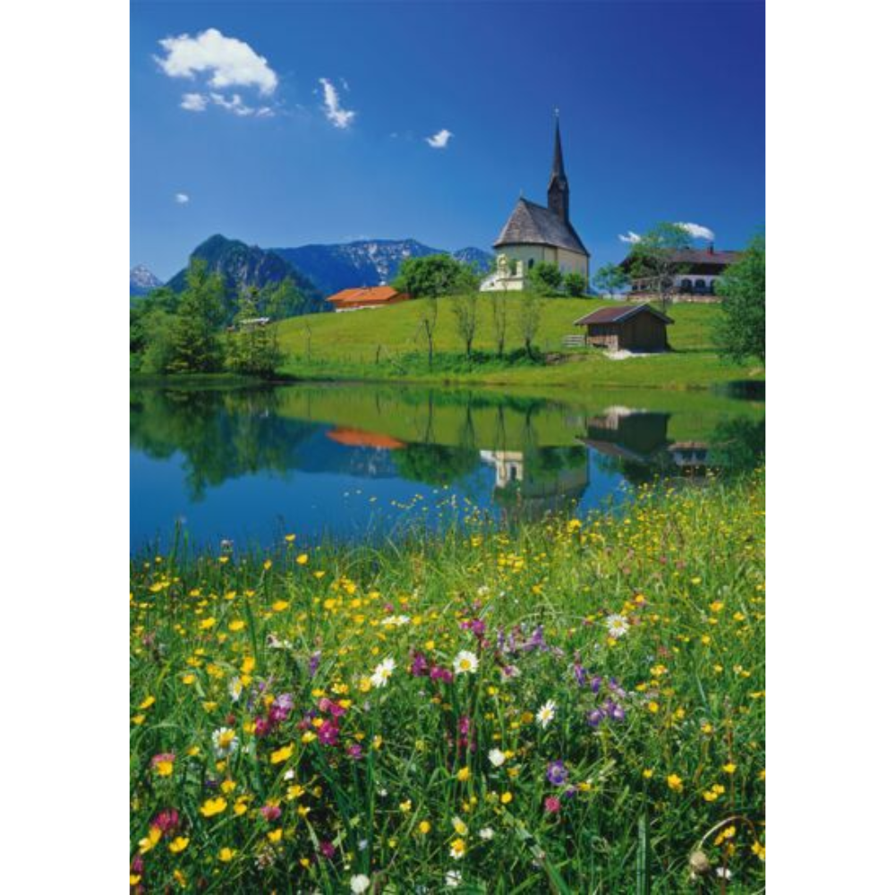 Inzell, Einsiedlhof and St. Nicholas Church